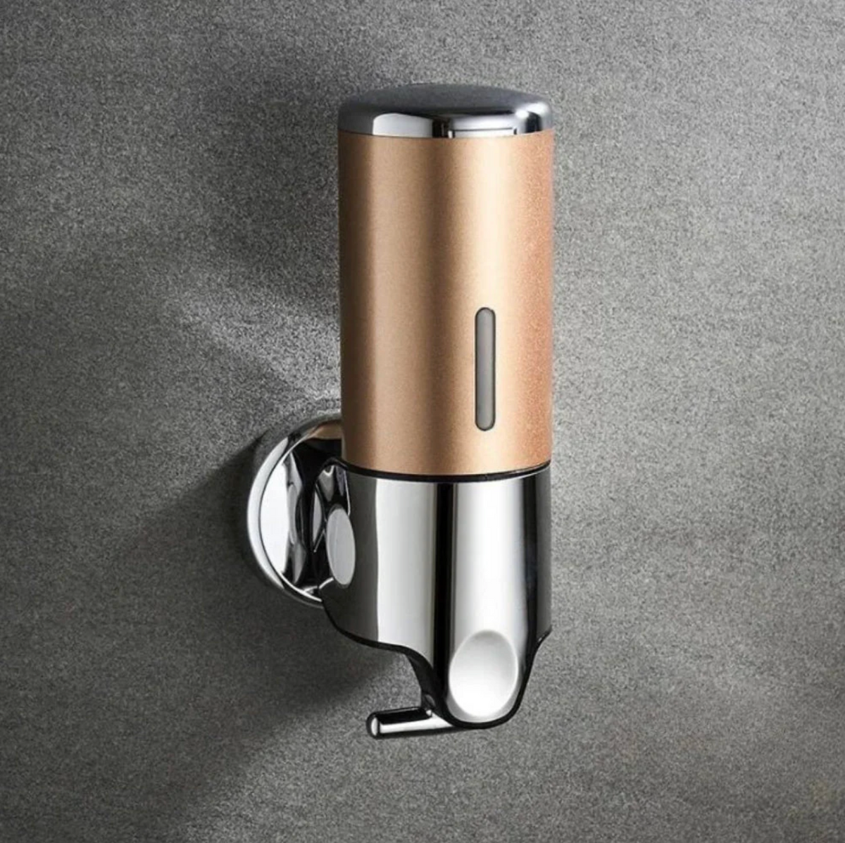 Modern Wall-Mounted Soap Dispenser – Stylish Bathroom Accessory for Liquid Soap, Lotion or Sanitizer