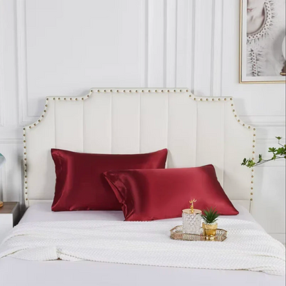 Silk Pillowcase Cover – Luxury Mulberry Silk for Skin & Hair