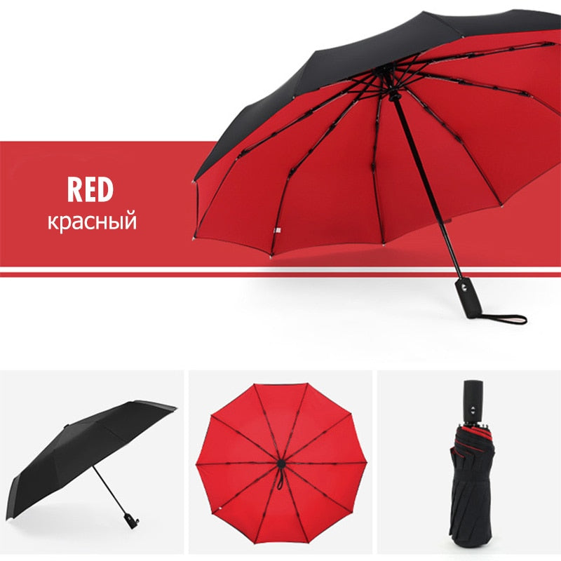 Windproof Storm Umbrella – Durable, Compact & Lightweight