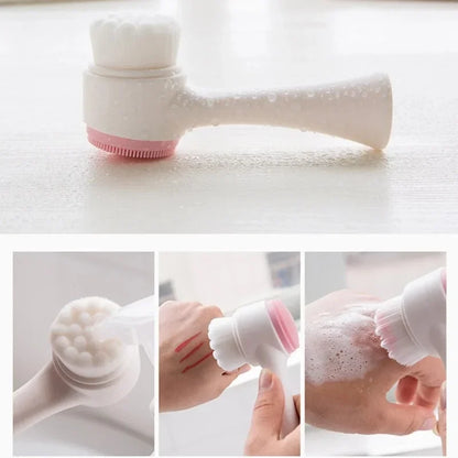 SilkGlow – 3D Silicone Face Cleanser & Exfoliator