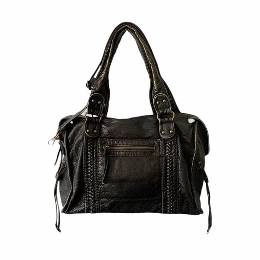 Genuine Leather Shoulder Bag – Elegant & Durable Handbag for Work and Everyday Use