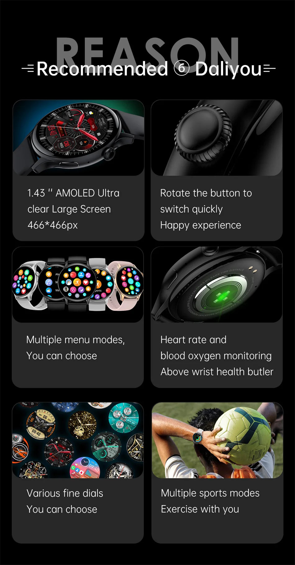 Women’s Smartwatch – Slim Fitness & Health Tracker