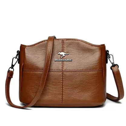 Elegant Leather Crossbody Bag – Stylish & Practical Shoulder Bag for Women