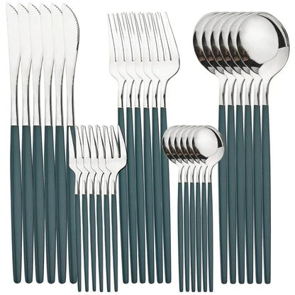 RoyalMirror – Luxury Gold Cutlery Set