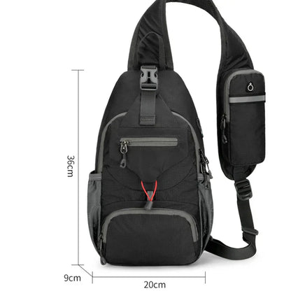 SecurePack | Anti-Theft Waterproof Multi-Pocket Shoulder Backpack – Lightweight Crossbody Travel Bag