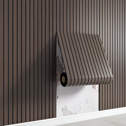 StickieFast 3D Wall Panels – Self-Adhesive PVC Panels with Realistic Wood Texture