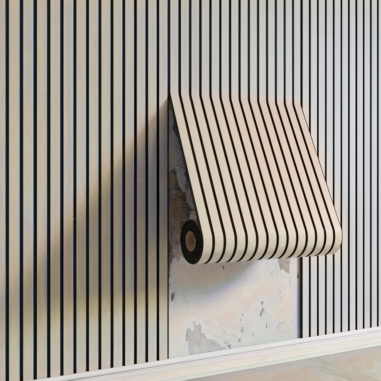 StickieFast 3D Wall Panels – Self-Adhesive PVC Panels with Realistic Wood Texture