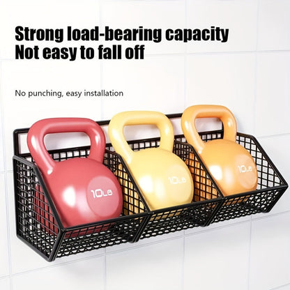 StorGrid – Modern Wall-Mounted Wire Storage Basket for Kitchen Organization