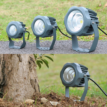 COB LED Outdoor Floodlight – Waterproof Adjustable Spotlight for Gardens, Billboards & Exterior Lighting (7 Colours, 20W)