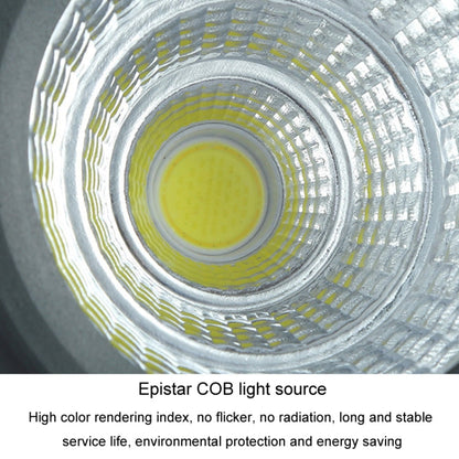 COB LED Outdoor Floodlight – Waterproof Adjustable Spotlight for Gardens, Billboards & Exterior Lighting (7 Colours, 20W)