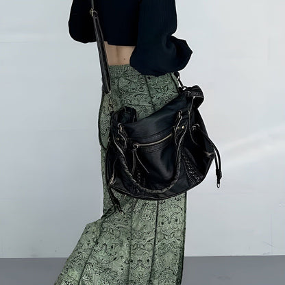 Genuine Leather Shoulder Bag – Elegant & Durable Handbag for Work and Everyday Use