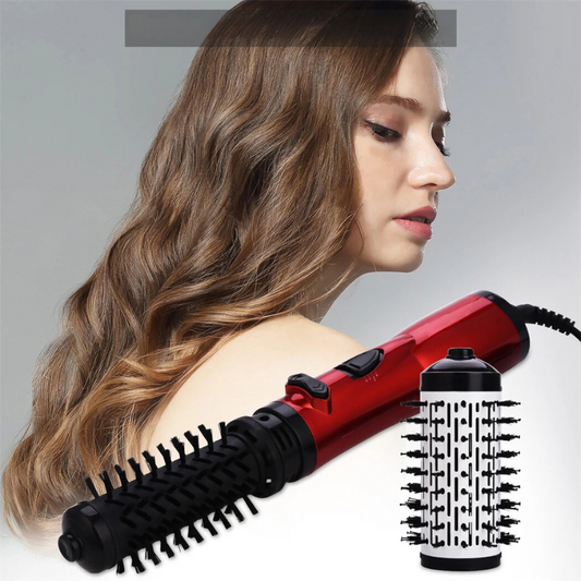 AirGlam – Auto-Rotating Ionic Round Brush & Hair Styler