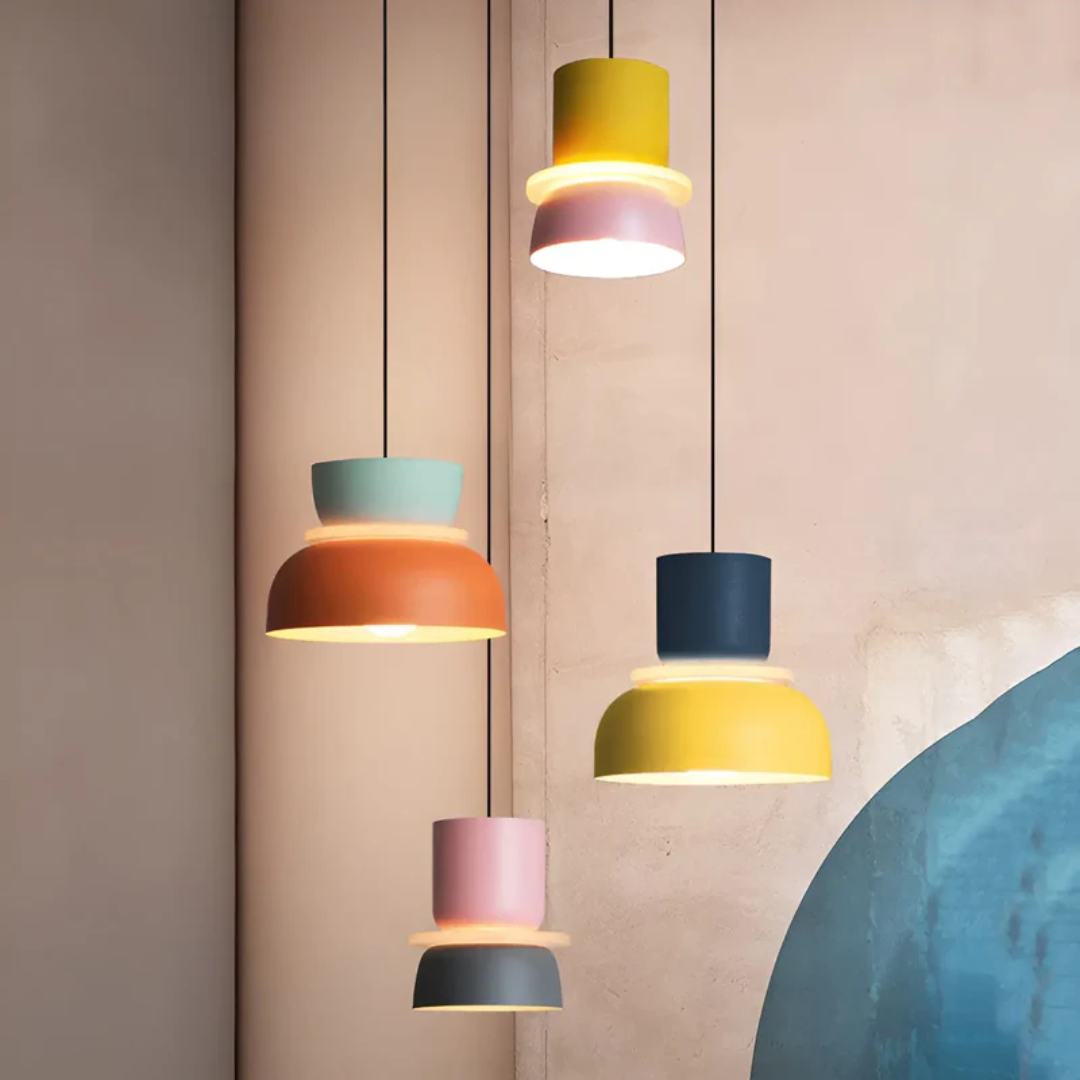 VividGlow – Colourful Macaron LED Pendant Light | Modern, Stylish & Energy-Efficient