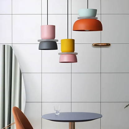 VividGlow – Colourful Macaron LED Pendant Light | Modern, Stylish & Energy-Efficient