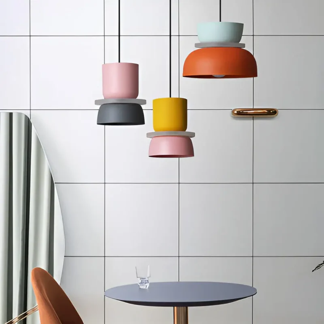 VividGlow – Colourful Macaron LED Pendant Light | Modern, Stylish & Energy-Efficient