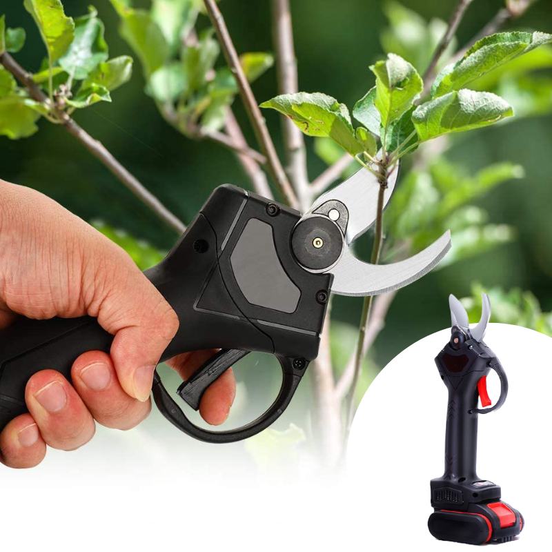 Electric Pruning Shears – 21V Cordless Cutter for Garden Branches up to ...