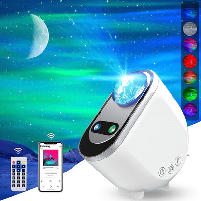 Aurora Mood Light Projector – Mesmerizing Northern Lights Display for Any Room
