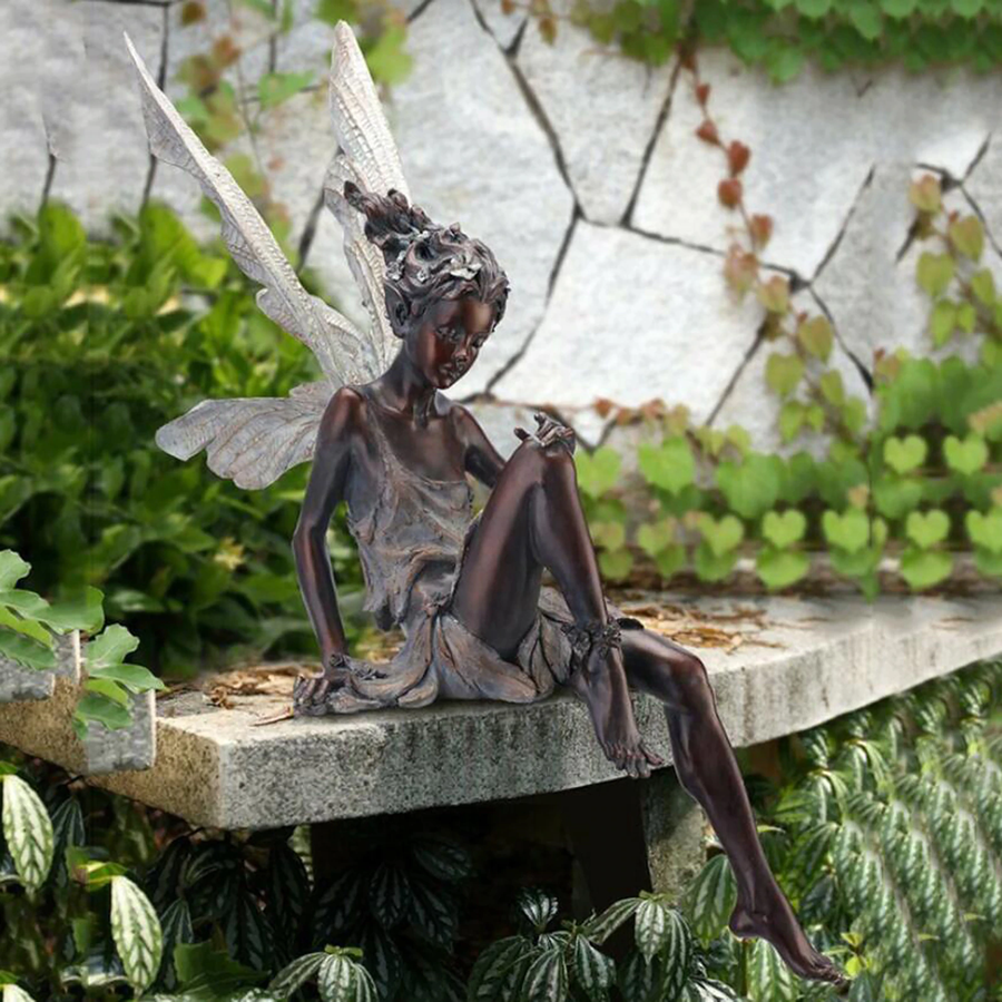 FairyGlo Garden Fairy Statue – Enchanting Weatherproof Outdoor Ornament