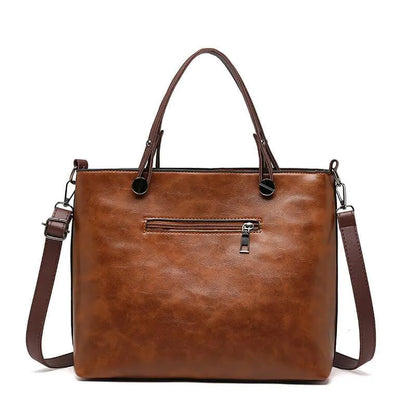 Elly – Women’s Vintage Leather Shoulder Bag | Handmade & Elegant Design