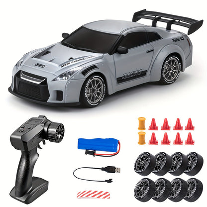 Ultimate 1:24 RC Drift Car with LED Wheels – Rechargeable 4WD Racing Toy