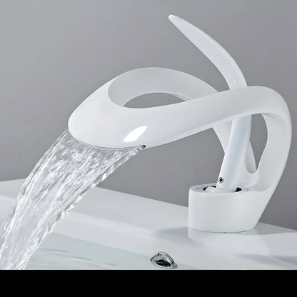 AquaGleam – Minimalist Bathroom Basin Tap