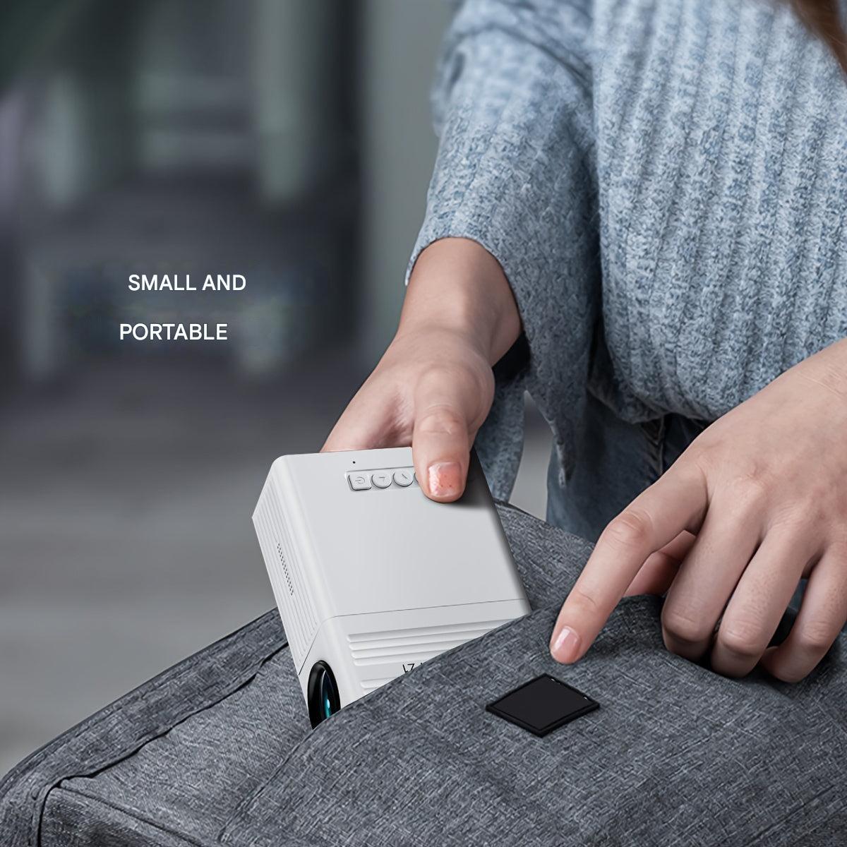 LumoBeam Ultra-Bright Mini Projector (3000 Lumens) – Compact HD Home & Outdoor Cinema