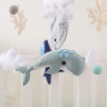 SkyWhirl –  Soothing Wooden Baby Mobile Without Battery | for Baby