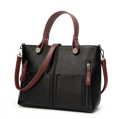 Elly – Women’s Vintage Leather Shoulder Bag | Handmade & Elegant Design