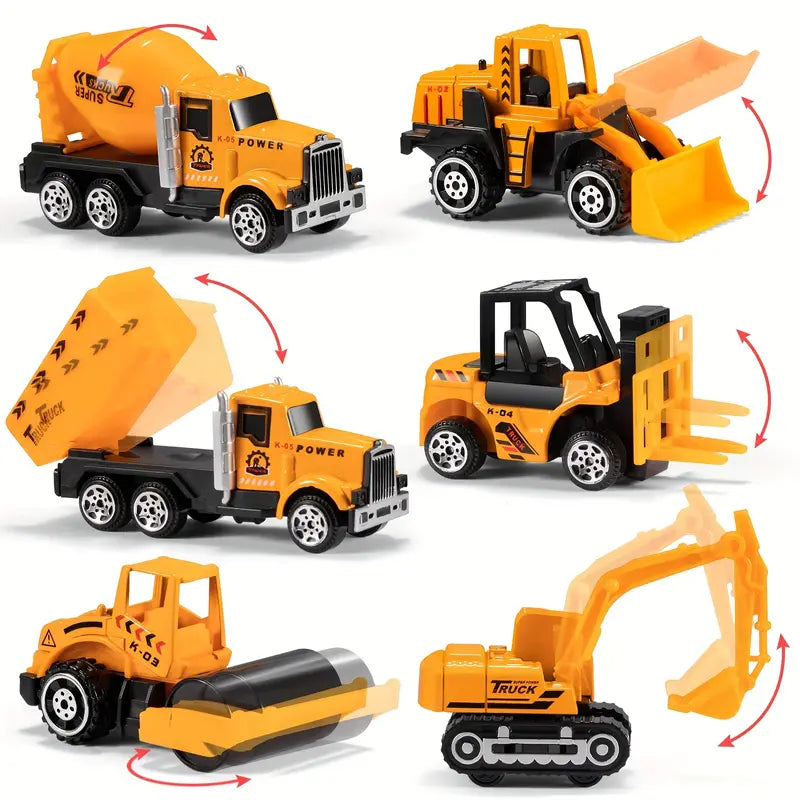 MiniTruck Toy Construction Vehicle Set for Kids | Educational Building Toy for Ages 3–9