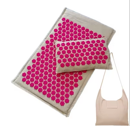 Eco Acupressure Mat & Pillow Set  Premium Pain Relief & Relaxation