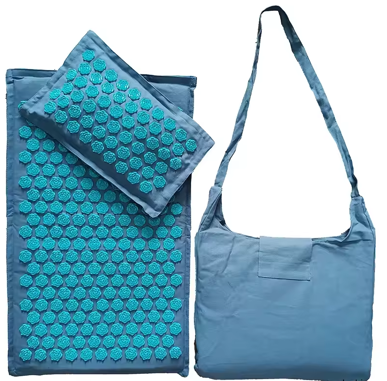 Eco Acupressure Mat & Pillow Set  Premium Pain Relief & Relaxation