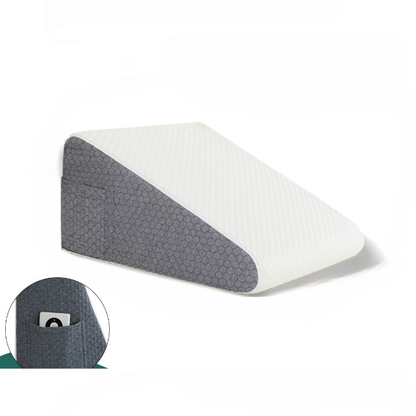 Orthopedic Memory Foam Triangle Pillow – Ergonomic Support Cushion