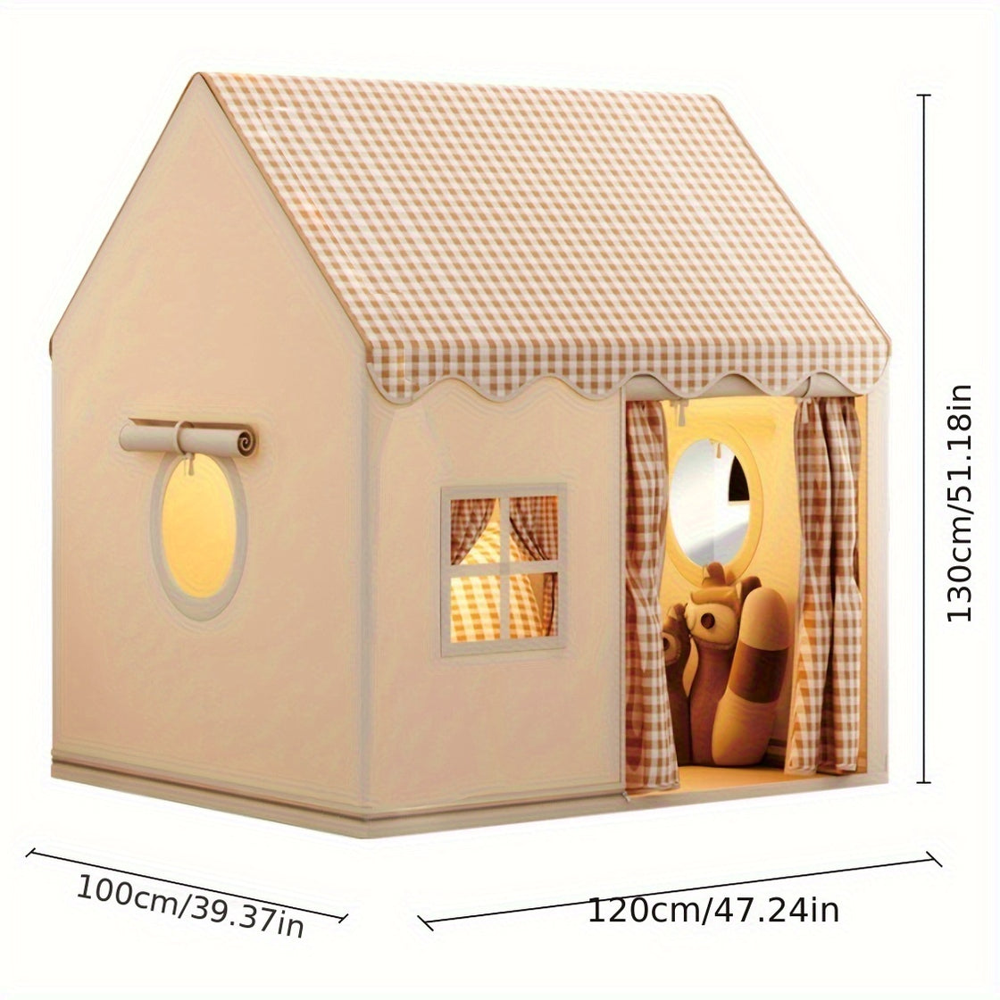 FunHouse Indoor Playhouse for Kids – Safe, Colourful & Imaginative Playtime