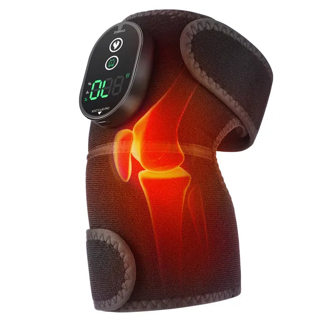 Multi-Functional Knee Massager Brace With Heat for Knee Pain and Recovery