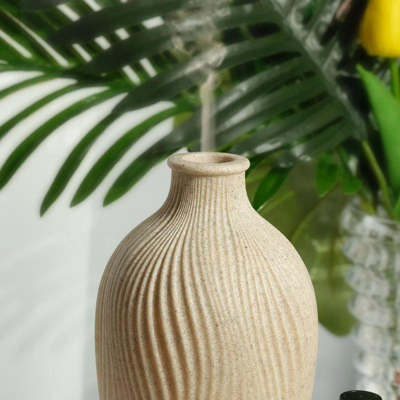 BohoBreeze – Ultrasonic Aroma Diffuser & Air Humidifier | Bohemian Vase Design