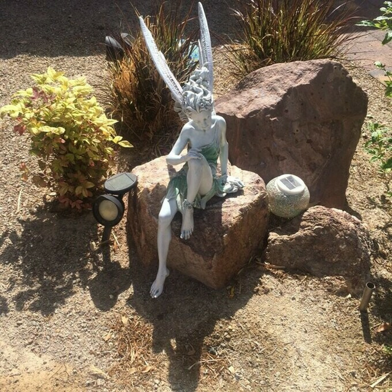 FairyGlo Garden Fairy Statue – Enchanting Weatherproof Outdoor Ornament