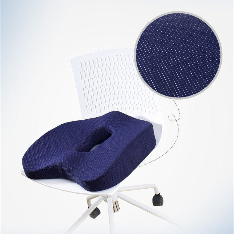 Ergonomic Memory Foam Seat & Back Cushion – Ultimate Comfort for Office Chairs