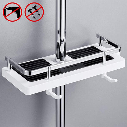 BathBuddy | No-Drill Shower Shelf – Space-Saving Bathroom Storage