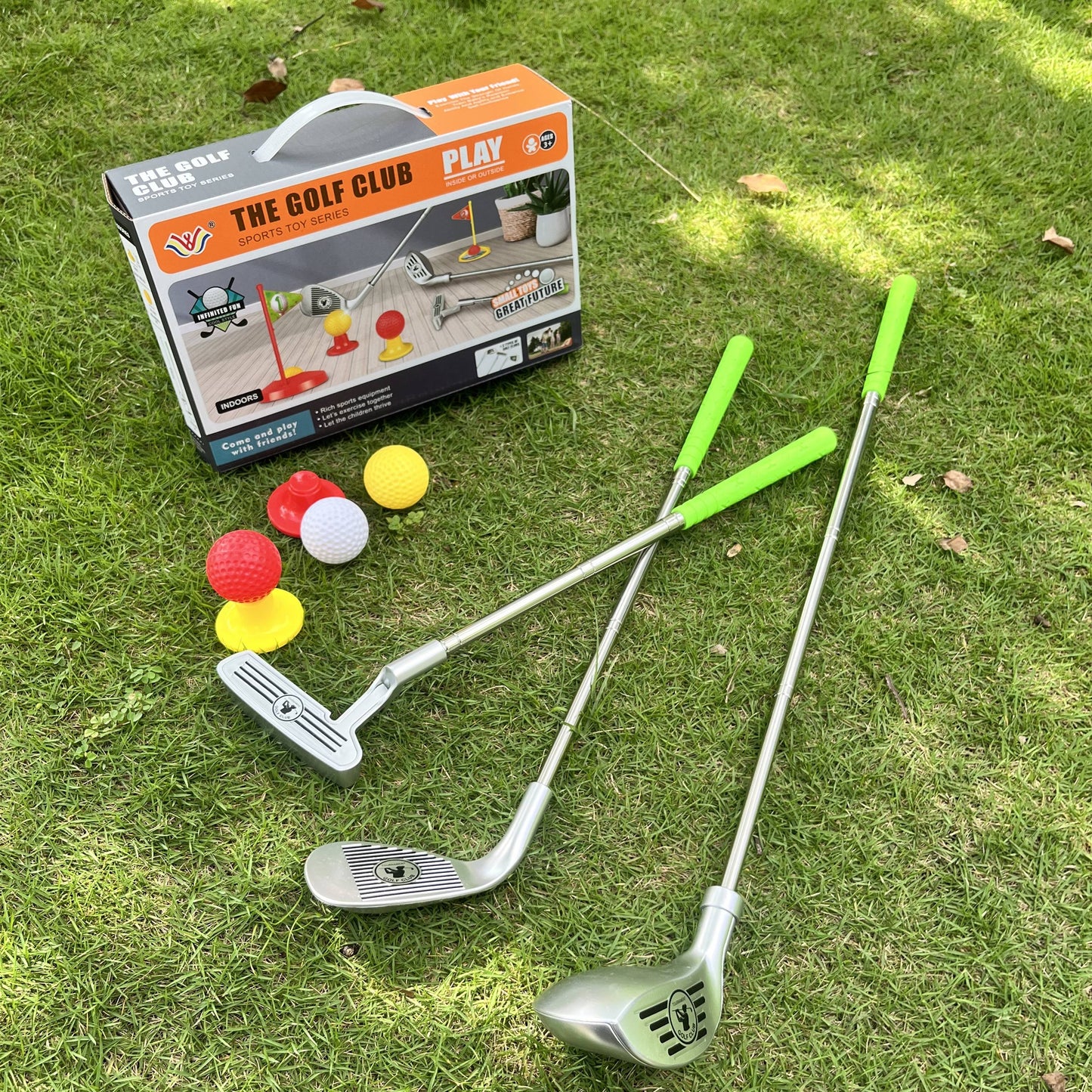 Kids Adjustable Golf Set – Indoor & Outdoor Golf Toy for Ages 3–8
