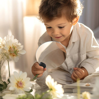 5X Magnifying Glass Pro – Hands-Free Adjustable Neck Magnifier for Reading, Crafts & Seniors