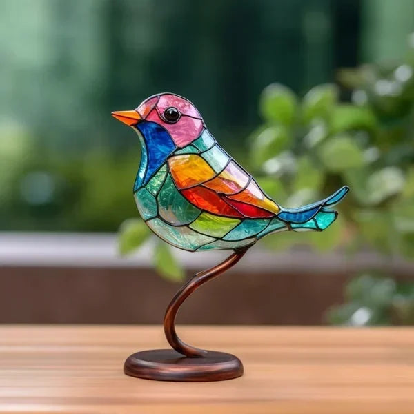 Oryxen – Handcrafted Glass Bird Sculpture | Elegant Home Art Decor