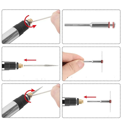 Professional Engraving Pen – Rechargeable Handheld Electric Engraver for Metal, Glass, Wood & More
