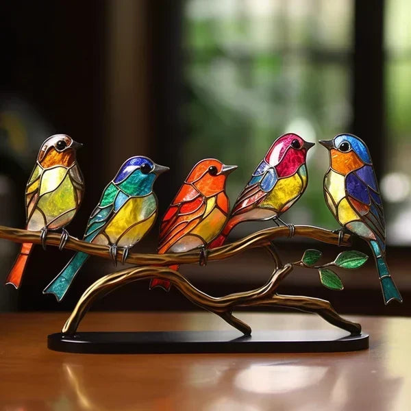 Oryxen – Handcrafted Glass Bird Sculpture | Elegant Home Art Decor