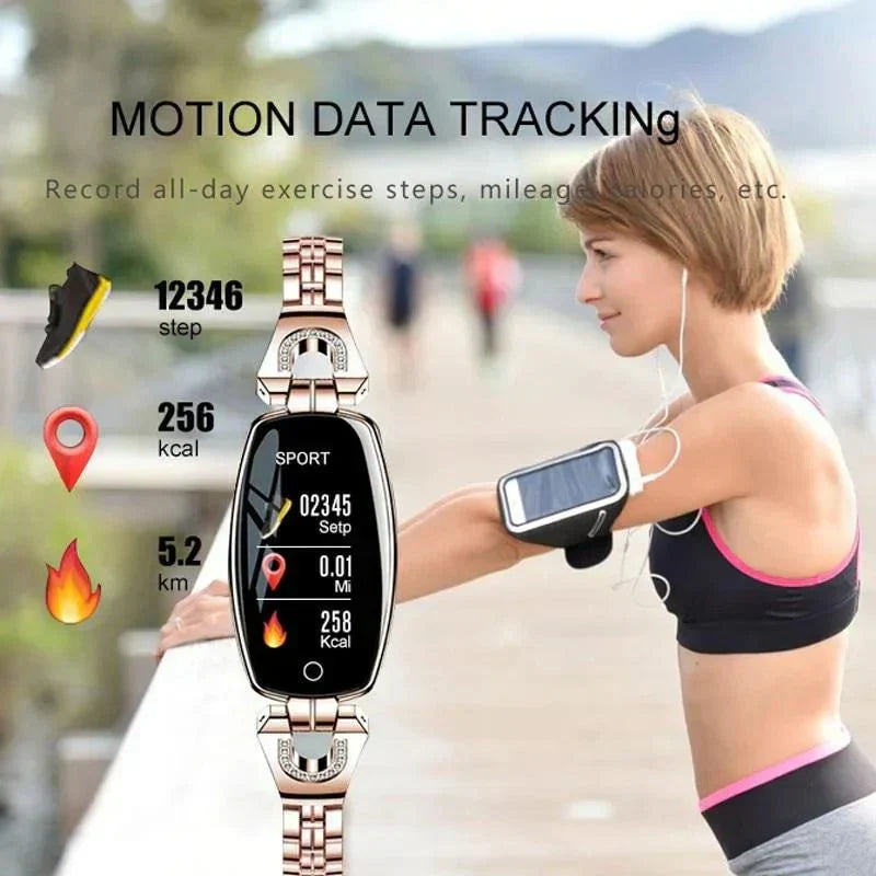 Waterproof Fitness Tracker – Smart Bracelet for Women