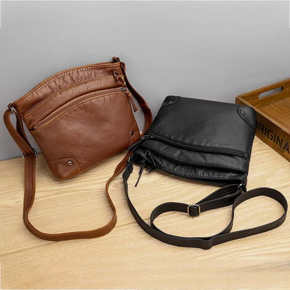 ElegantCraft – Genuine Leather Shoulder Bag for Women | Stylish, Durable & Versatile Design