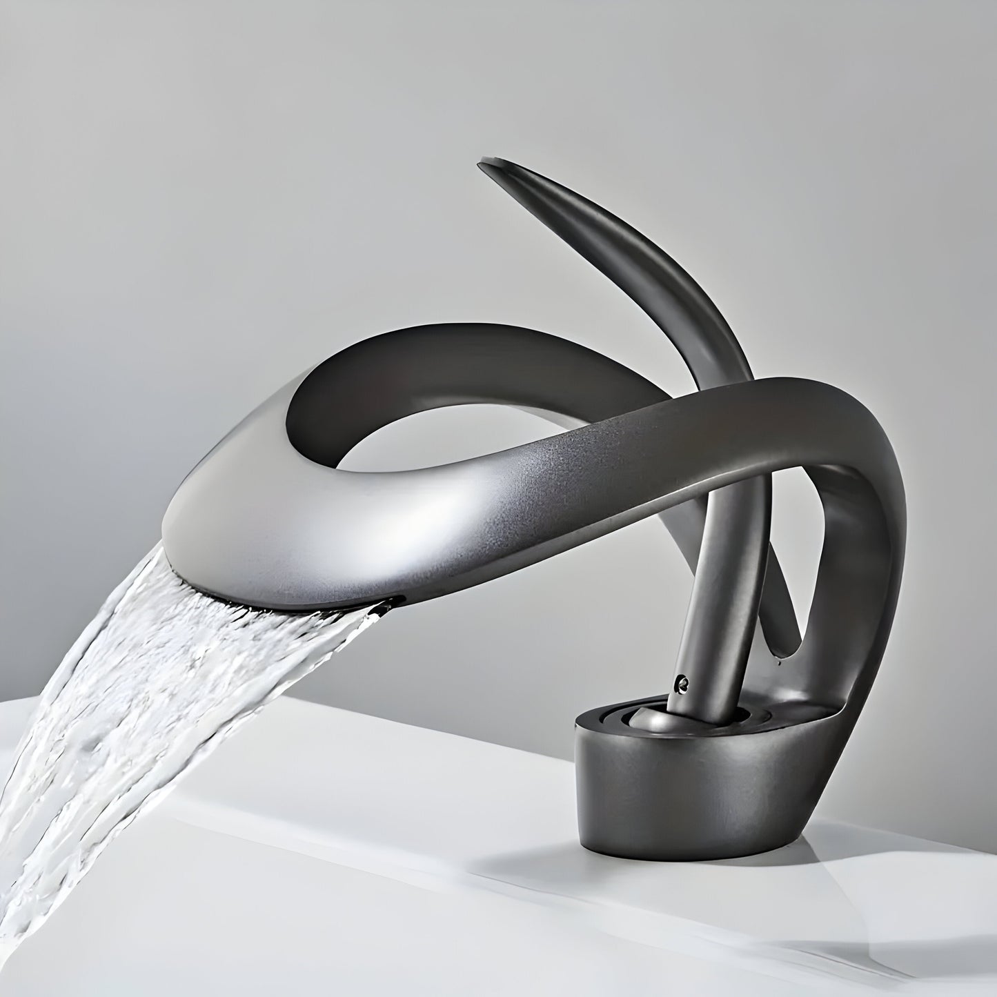 AquaGleam – Minimalist Bathroom Basin Tap