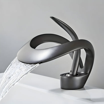 AquaGleam – Minimalist Bathroom Basin Tap