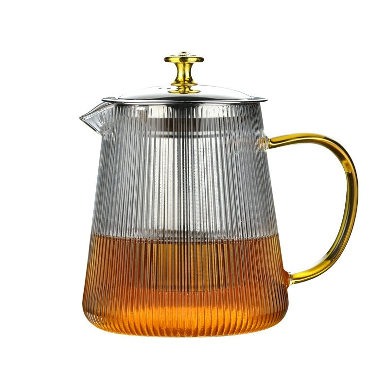 Transpara Heat-Resistant Glass Teapot – Modern Design | Available in 500ml, 800ml, 1000ml