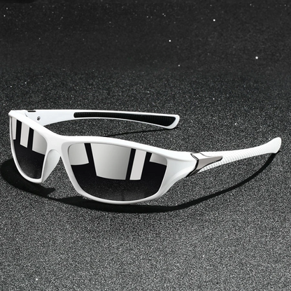Men’s Polarised Sunglasses – UV400 Protection with Lightweight Metal Frame