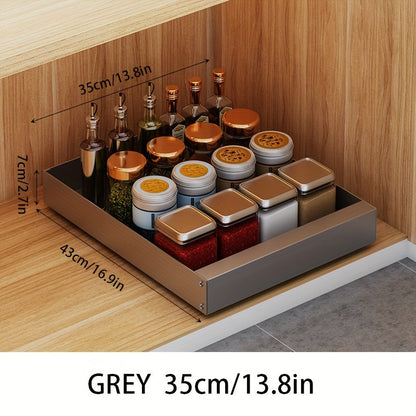 Lina Pull-Out Kitchen Cabinet Organiser – Space-Saving Sliding Pantry Storage Rack